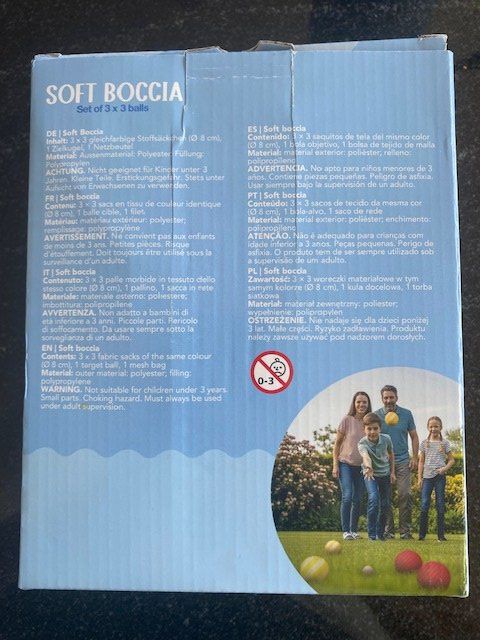 Jeux: Soft Boccia Set 3x3 Bälle neu, OVP – Neuf avec emballage d'origine à Ergisch par July64 2
