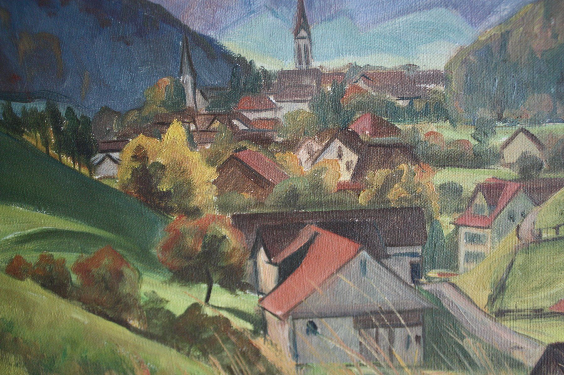 Dipinti: Richard Wannenmacher Landschaft – Usato da Altstätten SG venduto da sulim 5