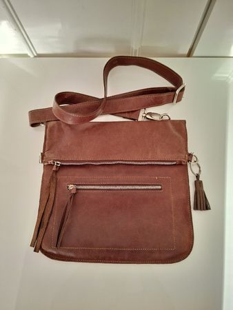 Sac en cuir vintage