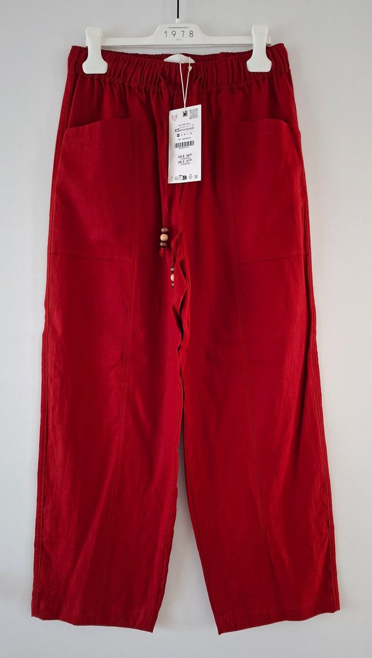 Zara Pantaloni: LEINENHOSE ZARA NEU – Nuovo e nell'imballaggio originale da Biberist venduto da Soleda67 4