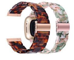 Armband Bracelet Harz résine für Fitbit Versa 2/3/4/Sense