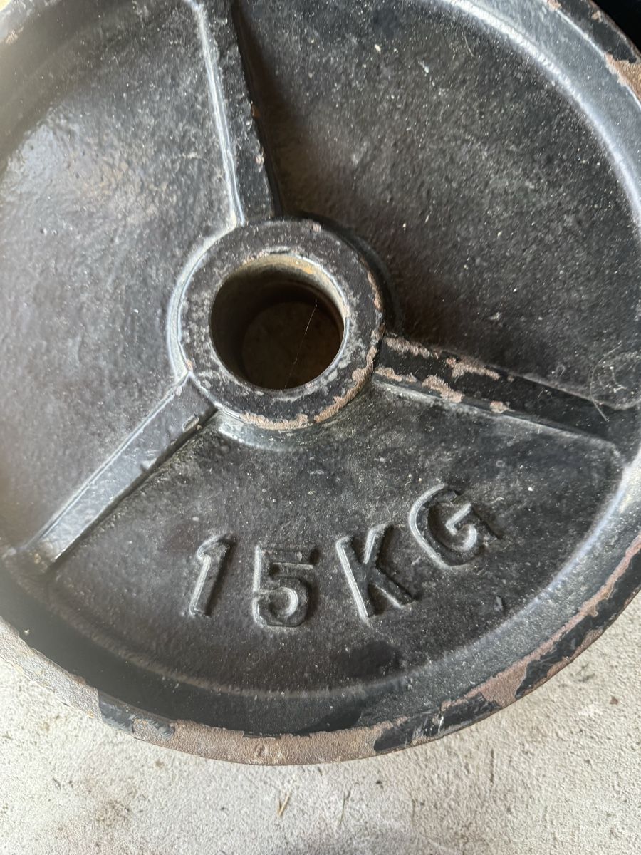Manubri & Pesi: Gewichtsscheiben 50 mm 200 kg – Usato da St. Margrethen SG venduto da taf_alb 4