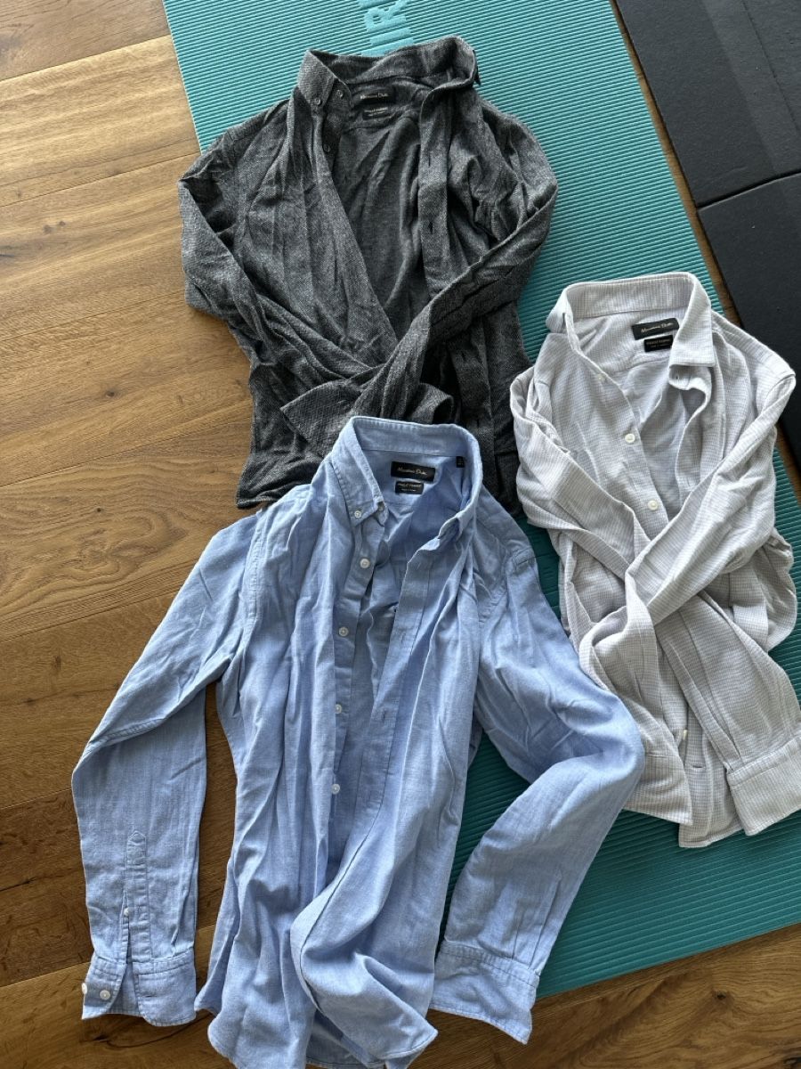 Massimo Dutti Camicie: 3 Massimo Dutti Hemden - Grösse S / 46 – Usato da Wollerau venduto da R.o.m.a.n.