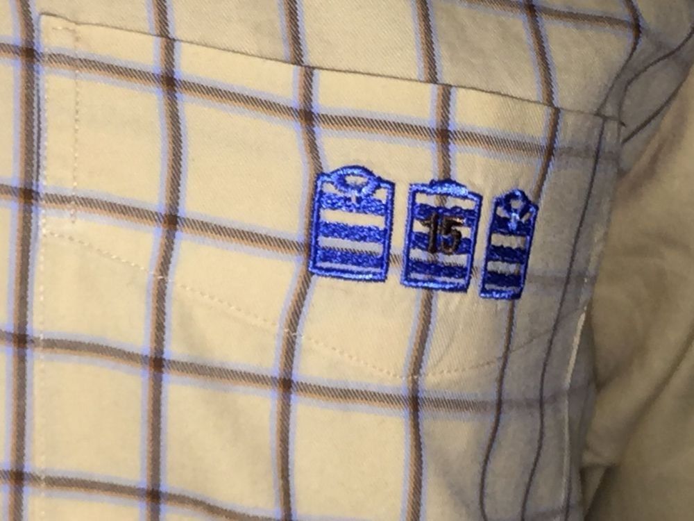 Camicie: Chemise / Hemd SERGE BLANCO  Taille / Grosse S...... – Usato da Cossonay-ville venduto da Super-Price-Quality 2