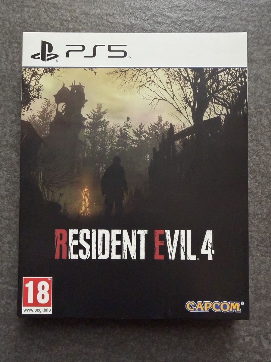 Sony Spiele: Resident Evil 4 Remake Steelbook PS5 – Gebraucht aus Zürich von cENS0R