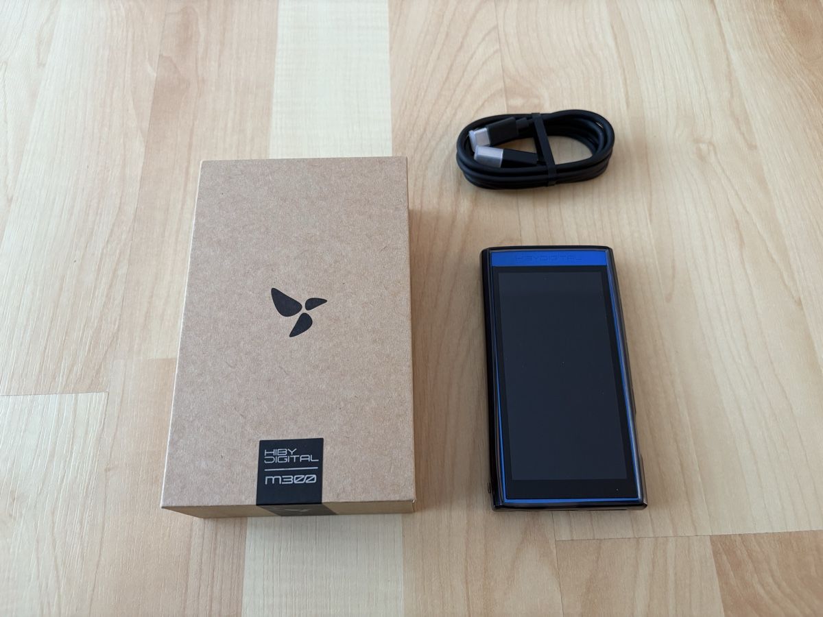Hiby Lettore multimediale portatile: HiBy HiRes-Player M300 Blau – Nuovo (secondo la descrizione) da Solothurn venduto da abo_td56