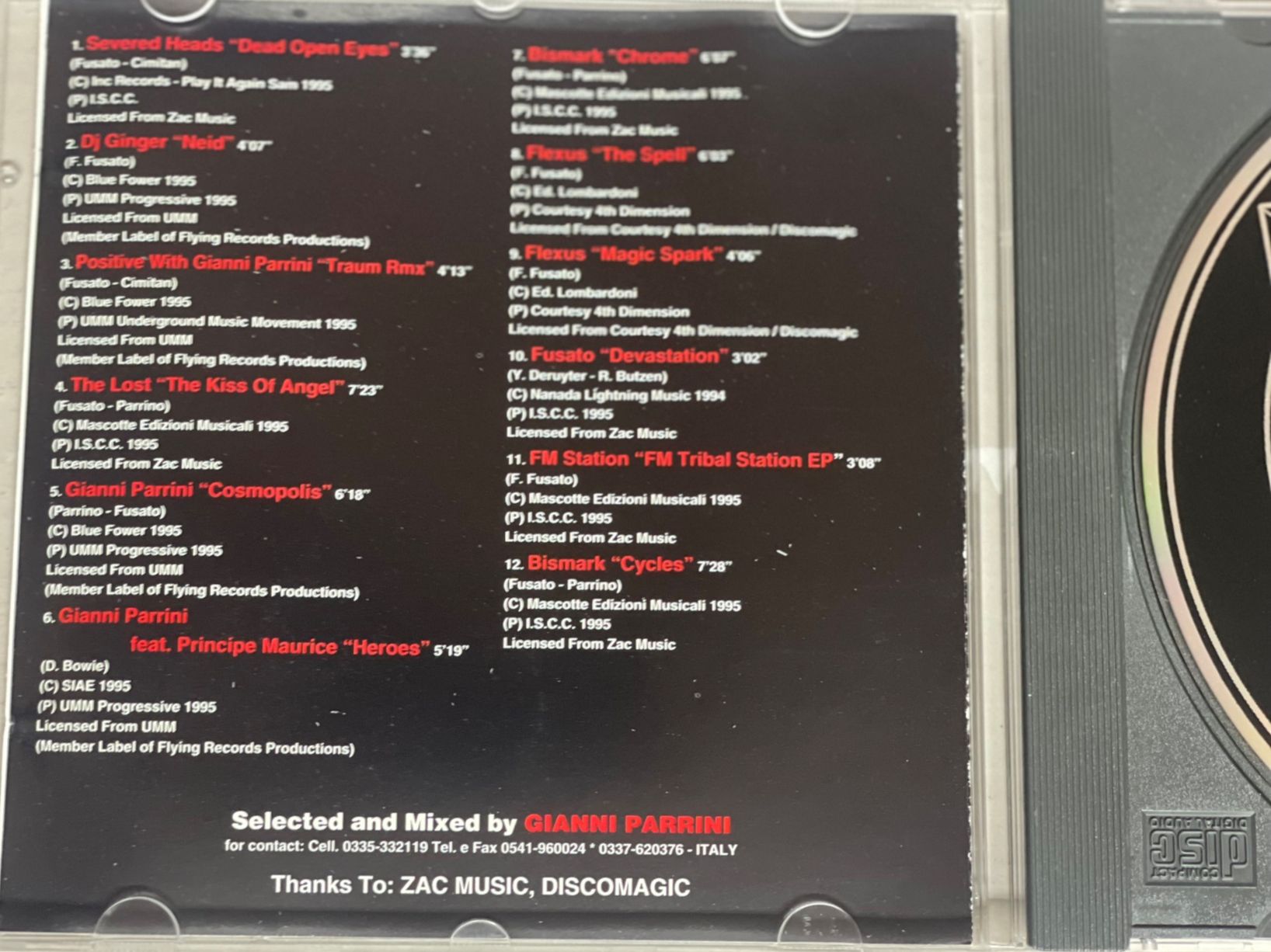 CD: Gianni Parrini – Usato da Muri b. Bern venduto da AdidasCollector 4