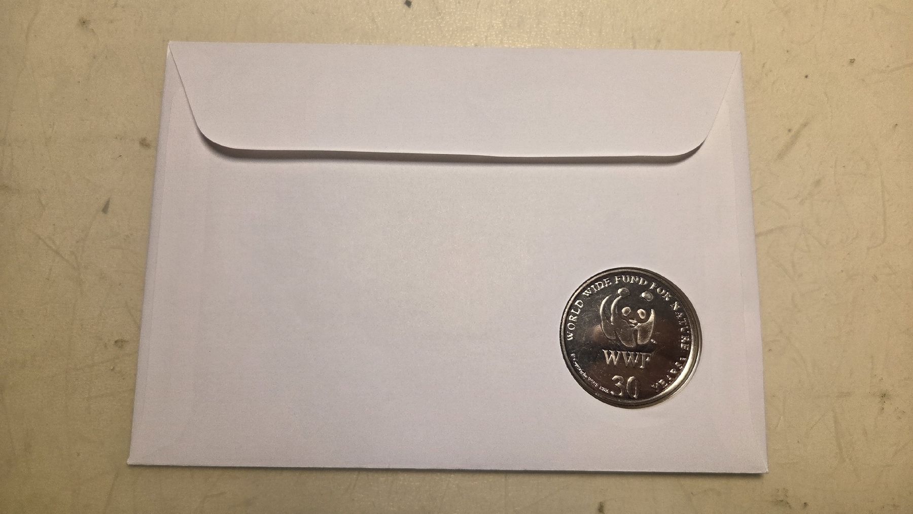 Tutti le monete: 1993 Medallienbrief WWF Gepard – Usato da Arni AG venduto da Moth68 1