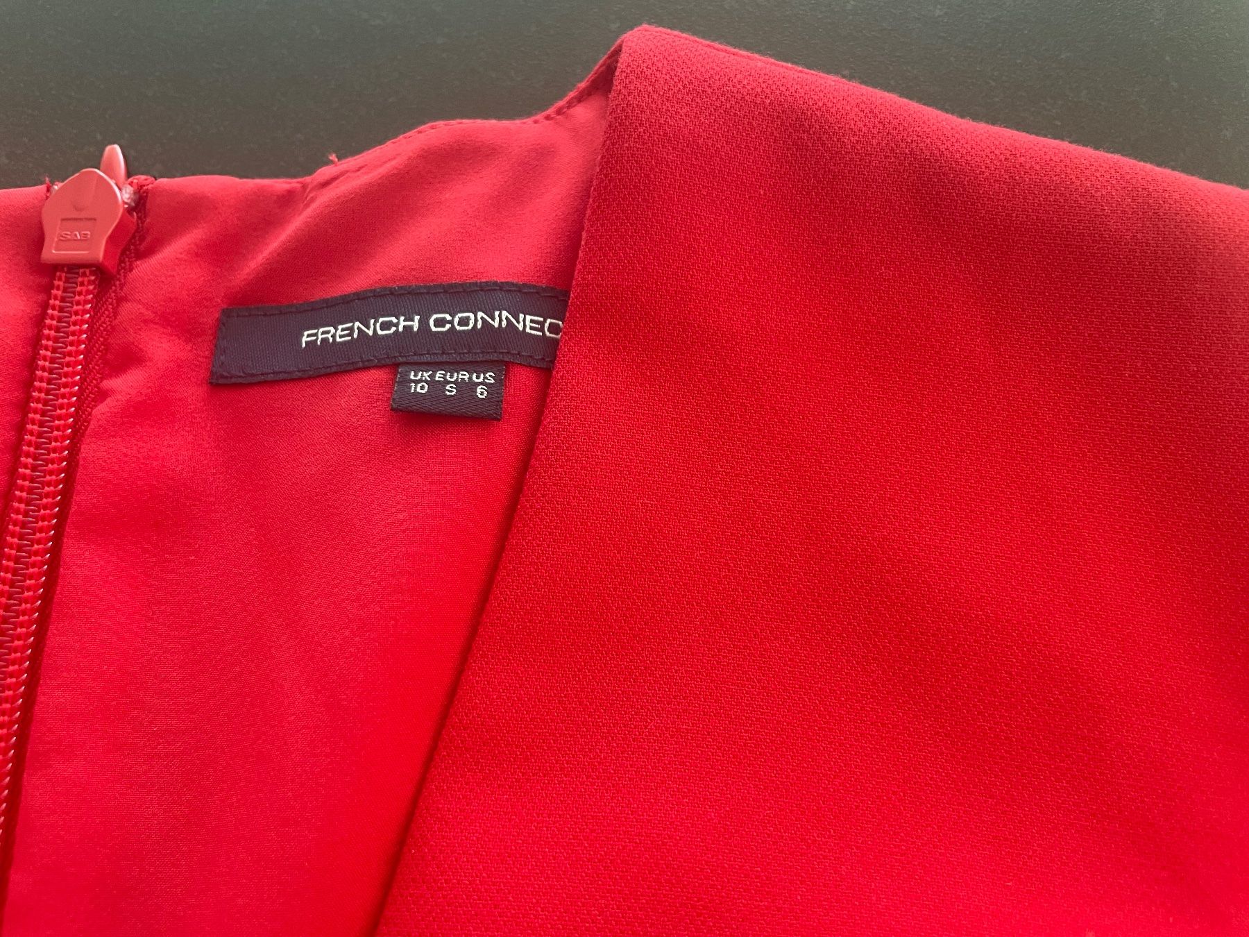 French Connection Vestiti: French Connection Kleid, Rot, Grösse 36 – Nuovo (secondo la descrizione) da Wohlen AG venduto da kissne4 2