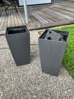 Lechuza Blumenkübel Anthrazit 2 Stk.