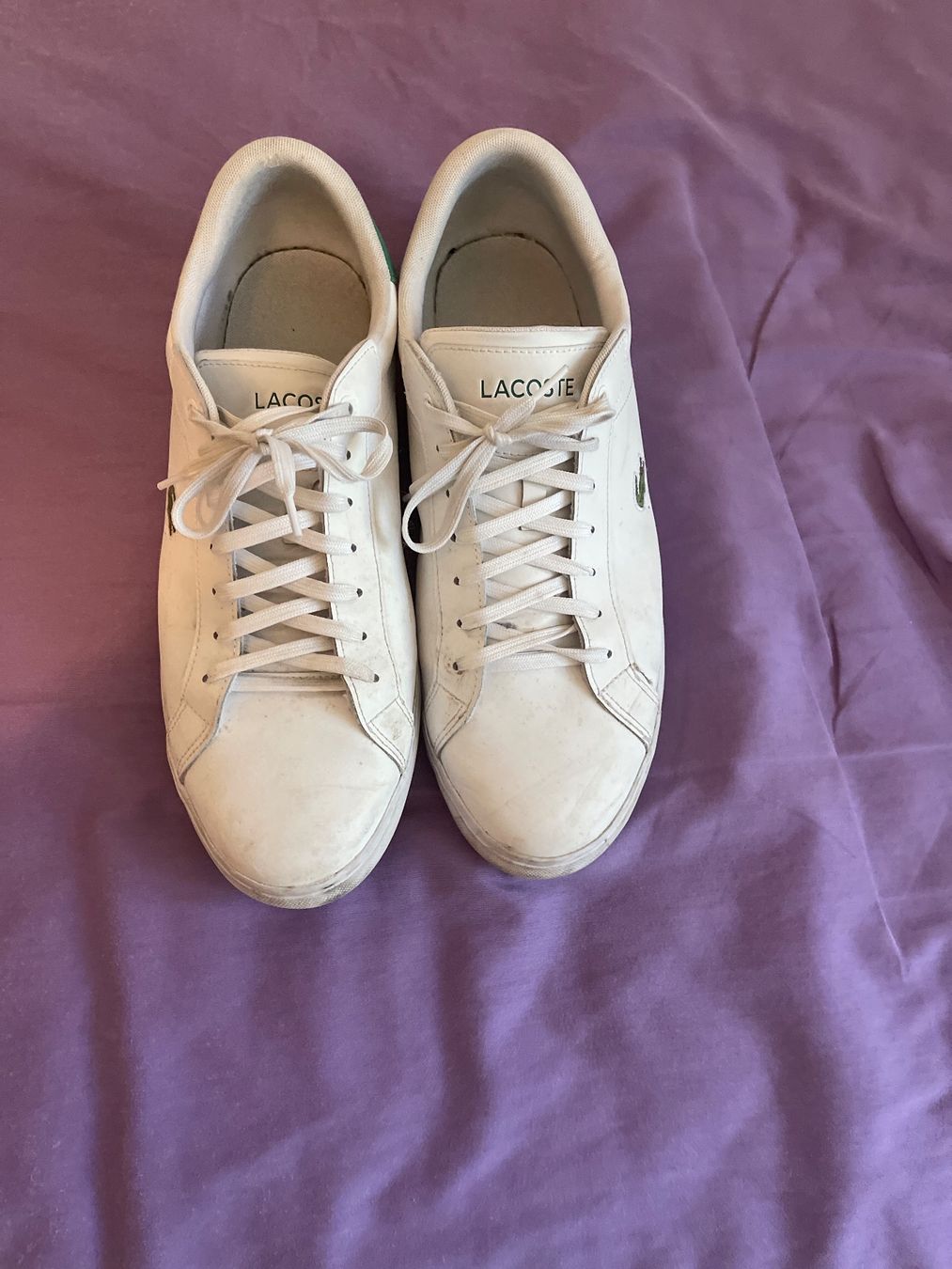 Lacoste Scarpe da uomo: Lacoste Schuhe, weiss, Grösse 47 – Usato da Wald ZH venduto da bastos27 1