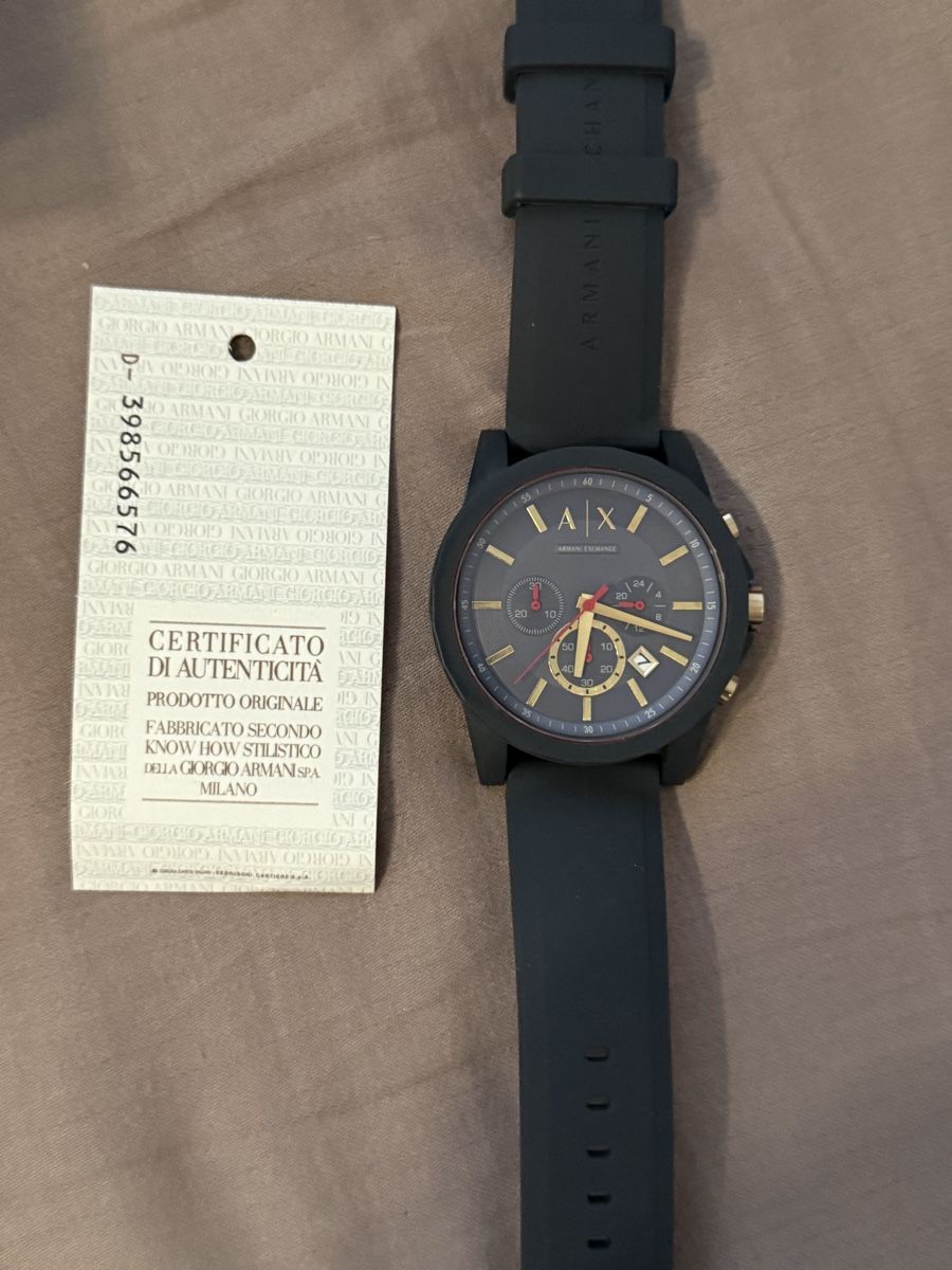 Armani Orologi: Armani Exchange Chronograph Uhr – Nuovo (secondo la descrizione) da Sevelen venduto da Zymo_06 1