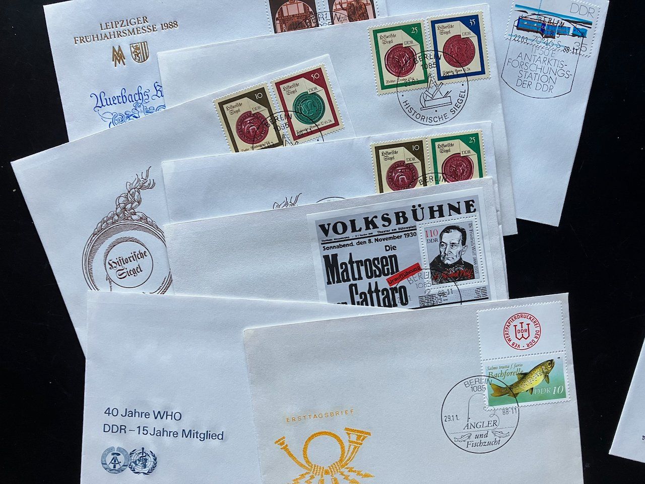 Tous les timbres: DDR diverse FDC 1988/89 – D'occasion à Nesslau par zueri6 2