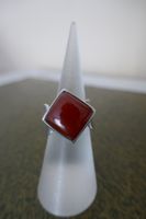 Silberring Karneol