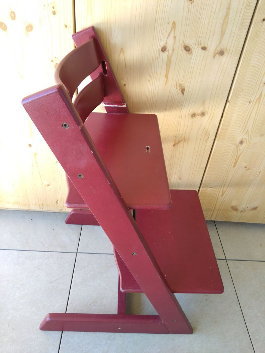 Stokke Seggioloni: Stokke Tripp Trapp in rot – Usato da Schenkon venduto da kkm2 1
