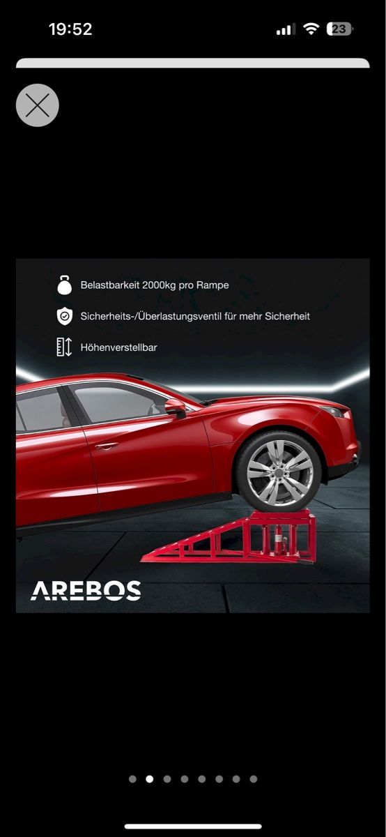 Rampe di accesso: Auffahrrampen Hydraulisch – Usato da St. Gallenkappel venduto da mik_7tw2 1