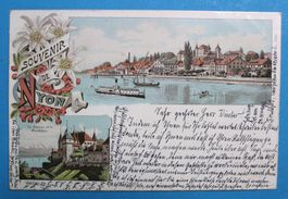 LITHO SOUVENIR DE NYON 1897
