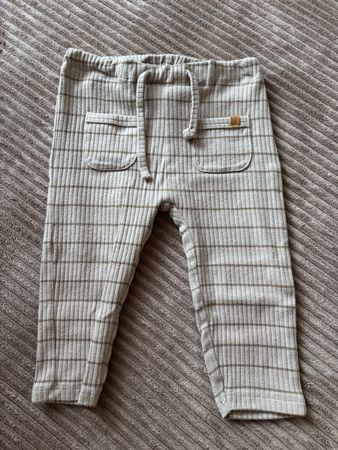 Hose Gr. 74, Lil’ Atelier, beige, Baumwolle