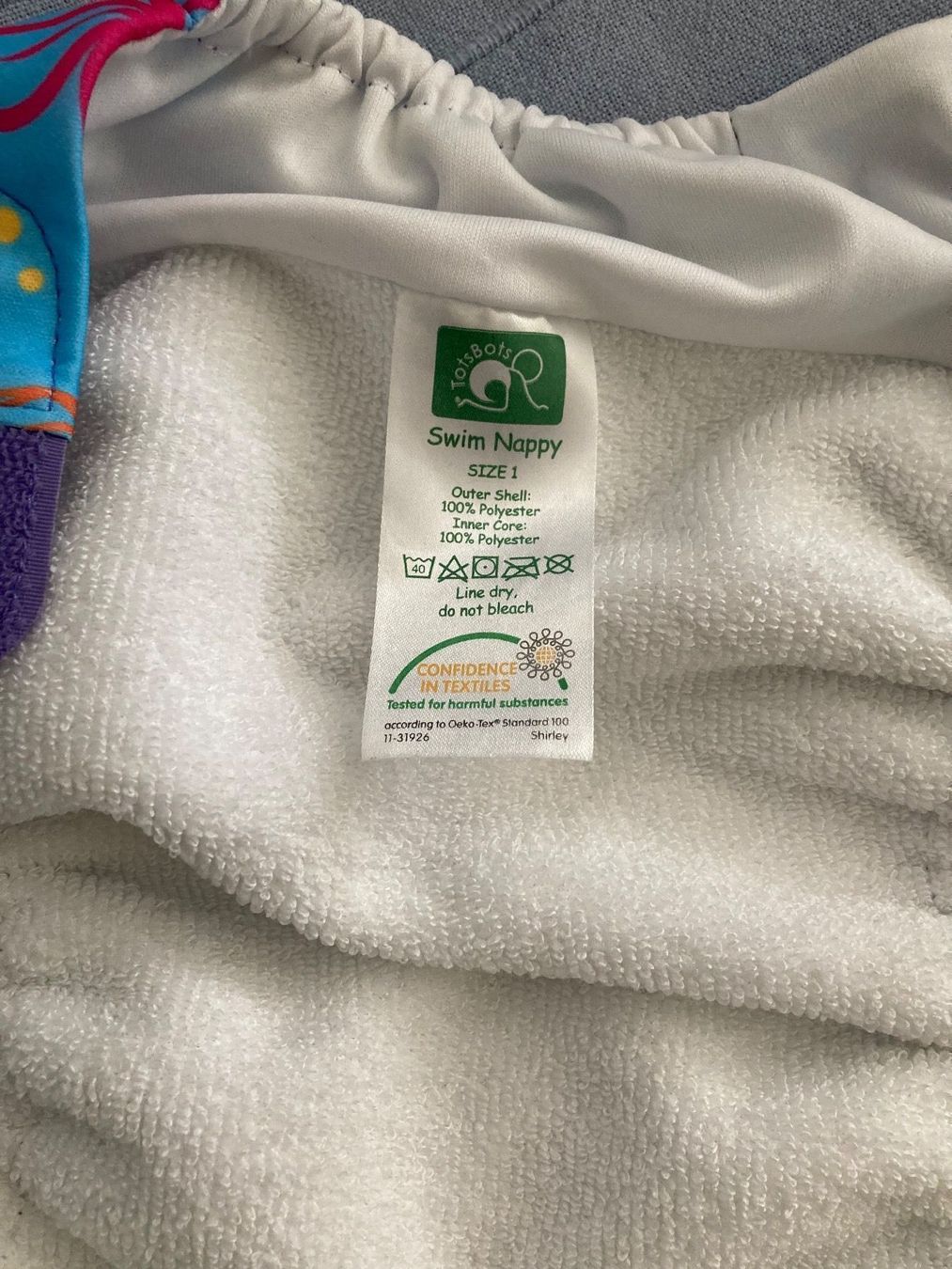 Costumi da bagno: couche de bain réutilisable – Usato da Bremgarten b. Bern venduto da nathalie83 1