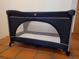 Kinderreisebett mit Matratze und Babyeinsatz, top Zustand