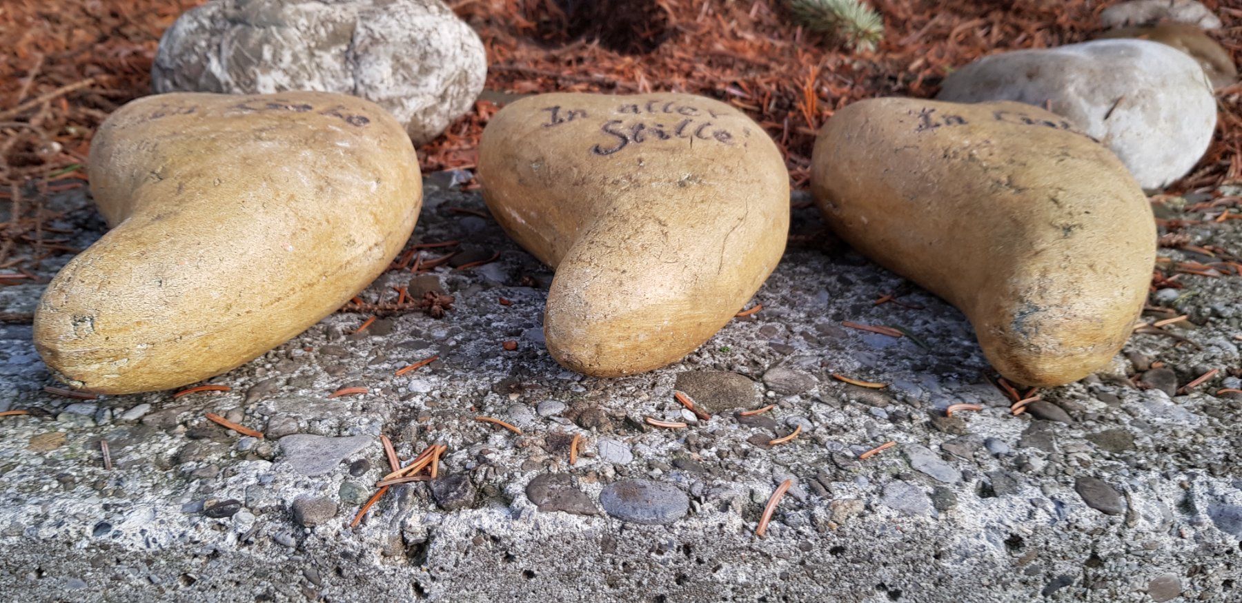 Tutte le decorazioni: 3er SET, Steingut Herzen – Usato da Nottwil venduto da echtMOMO 2