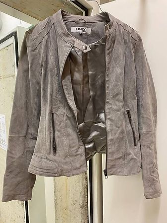 Lederjacke (Wildleder) Grösse S