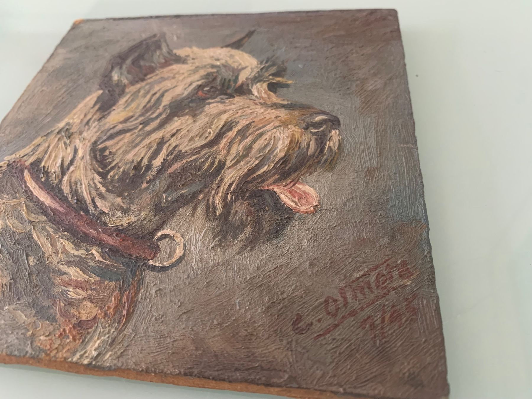 Dipinti: Peinture huile sur panneau – Usato da Neuchâtel venduto da Aquila99 1