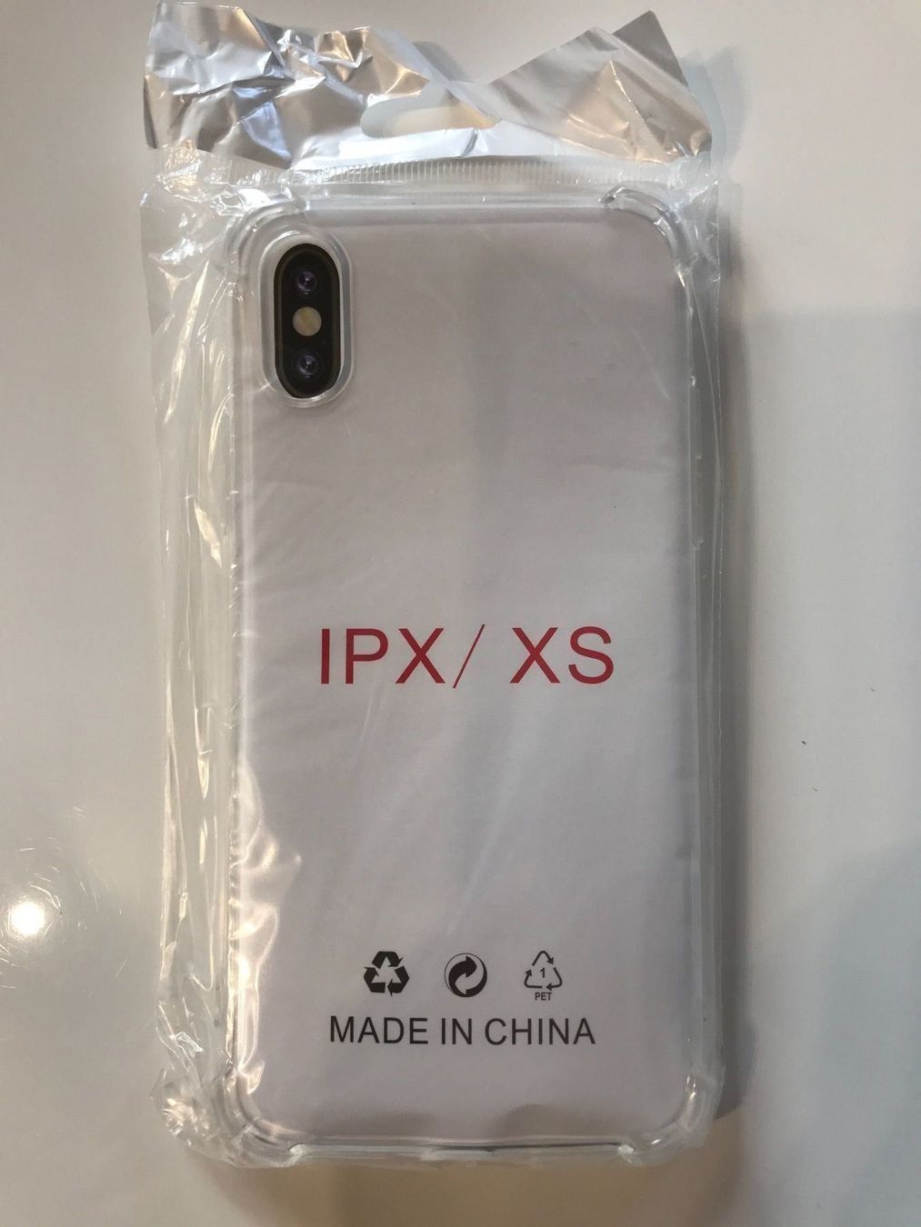 Apple Cover & Protezioni schermo: Coque/étui/case iPhone X - Transparent – Nuovo e nell'imballaggio originale da Biel/Bienne venduto da granitod
