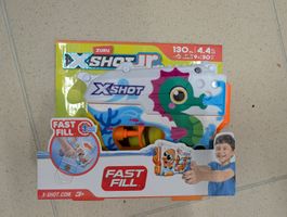 ZURU XSHOT JR Wasserpistole Seepferdchen NEU