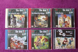 6 - Die drei ??? Kids- Hörspiel - CD´s