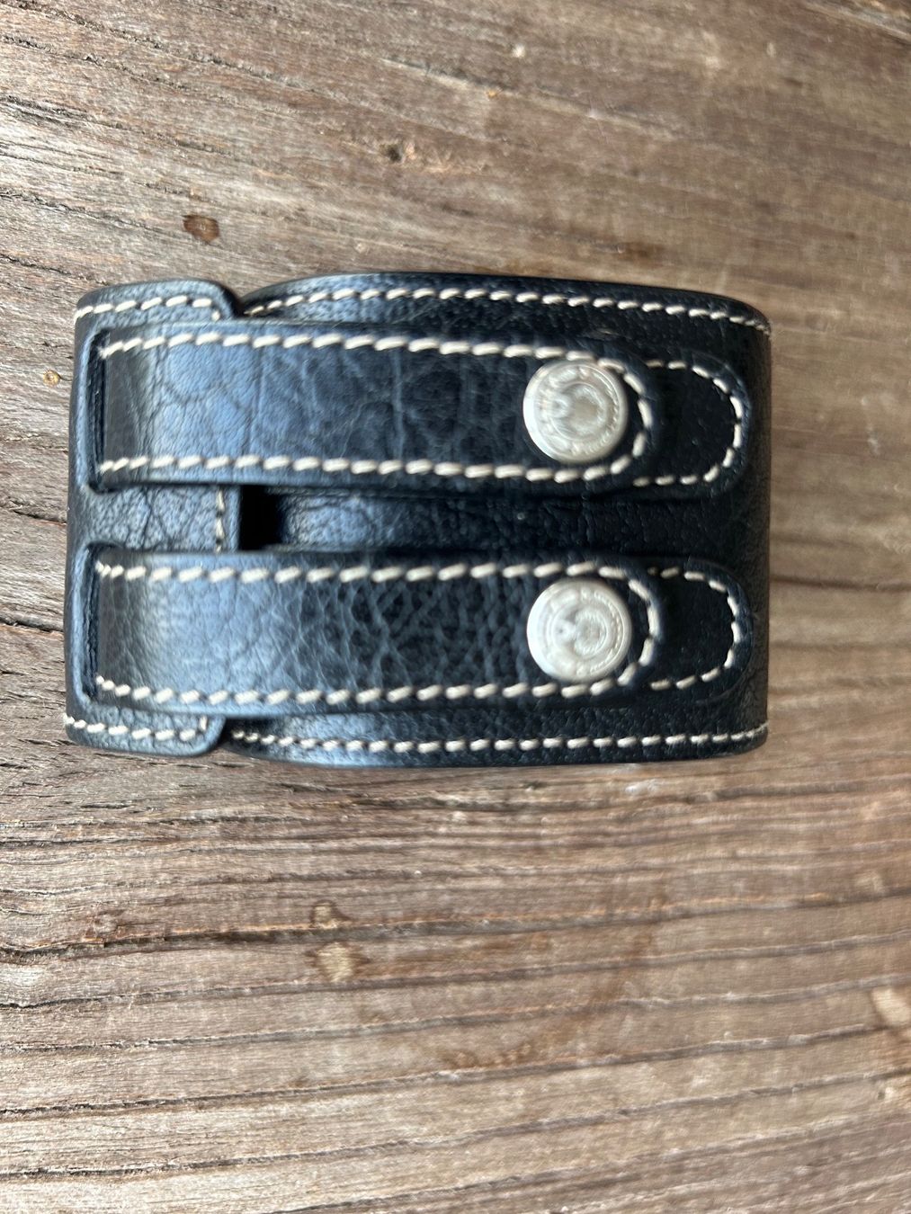 Bracciali & Braccialetti: Lederarmband von BALLY schwarz – Usato da Wohlen b. Bern venduto da Beppe99