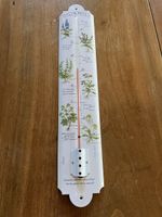 Thermometer, Emaille, Paris