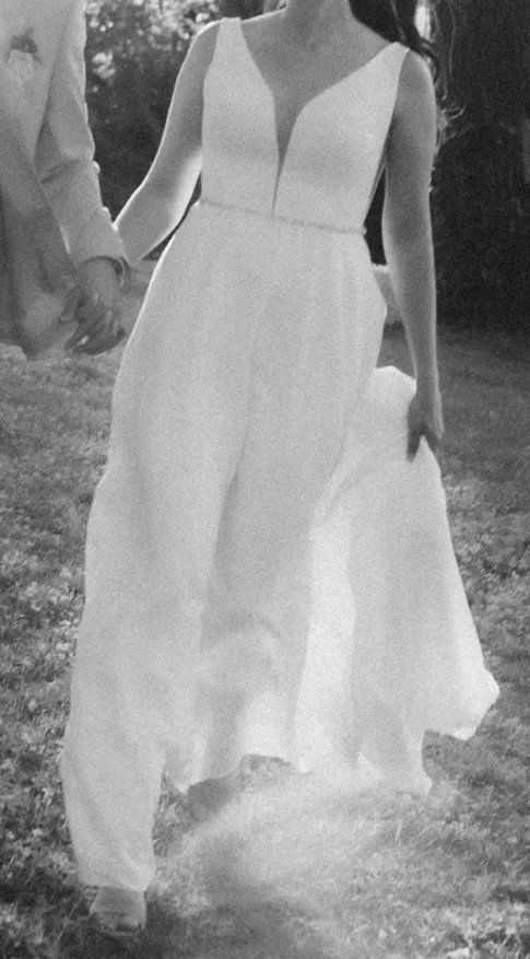 Vestiti: Secondhand Brautkleid Bianco Evento "Gobi", Grösse 38 – Usato da Brunnen venduto da Herzig-Brautmode 2