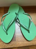 Havaianas Flip-Flops Gr. 37-38 Neu mit Strass Sommer Schuh