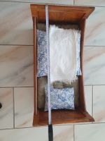 Nussbaum Puppenbett Antik Holz Katze Bett Baby
