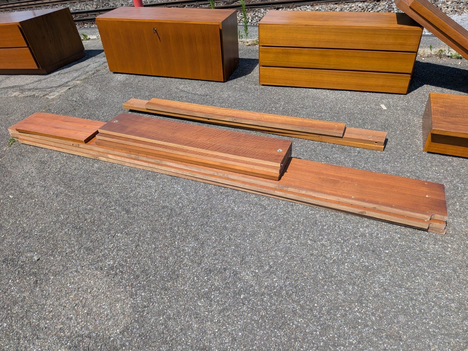 Scaffali: Mid-Century Wandregal, modular, - Ref. 06/39 – Usato da Au ZH venduto da BrockiAu 2