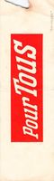 RINGIER Ballonflug LUZERN 1954 MOSTELBERG Werbung VOLKSZEITU
