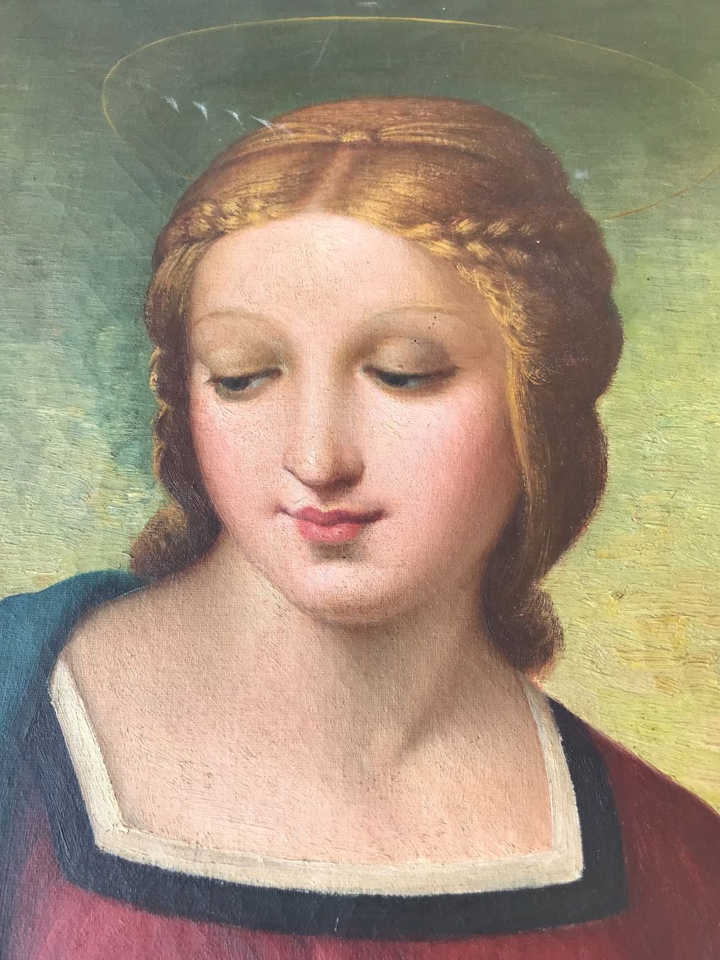 Dipinti: Madonna: Tableau/ Gemälde/ Quadro – Usato da Fribourg venduto da SD1910 5