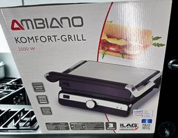 NEU: Ambiano Komfort-Grill 2000W | Kontaktgrill | OVP