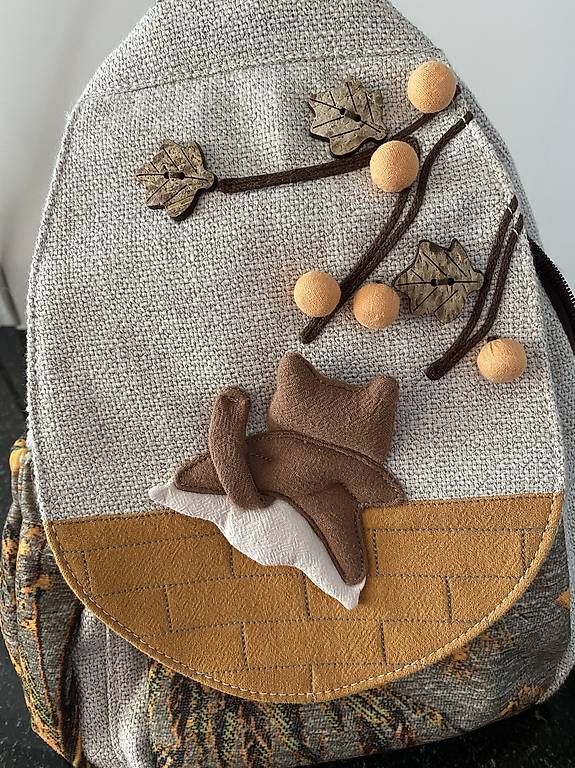 Sacs & sacs à dos: Rucksack Katze 3D Applikation Stoff Mix Grösse Small – D'occasion à Bern par Mondol 2
