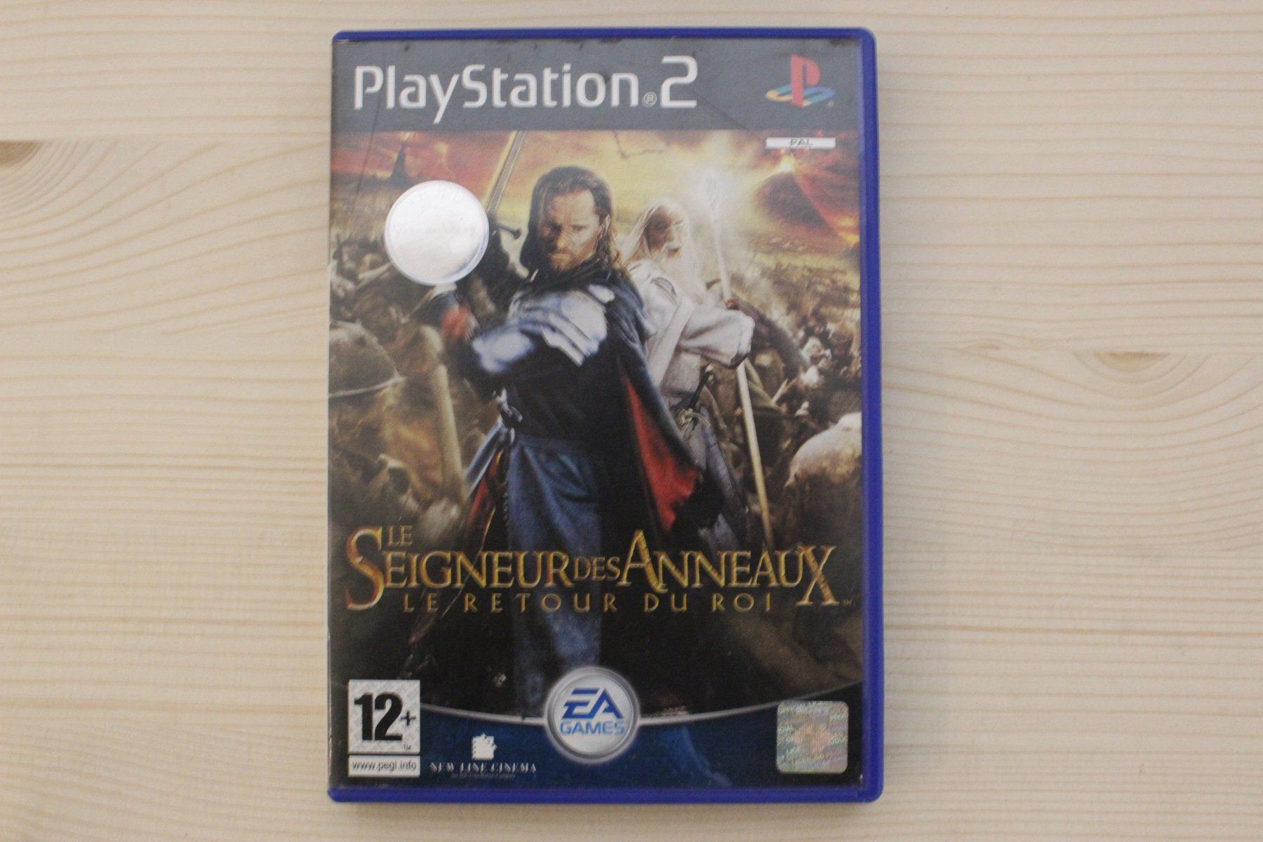 Jeu PS2 : Le Seigneur Des Anneaux - Le Tiers (PAL) - Avec Notice - Bon état