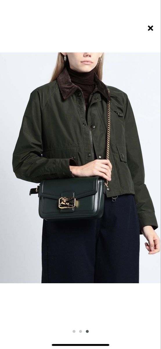 Etro Borse da donna: Etro bag Pegaso green – Usato da Thalwil venduto da 0041angel 5