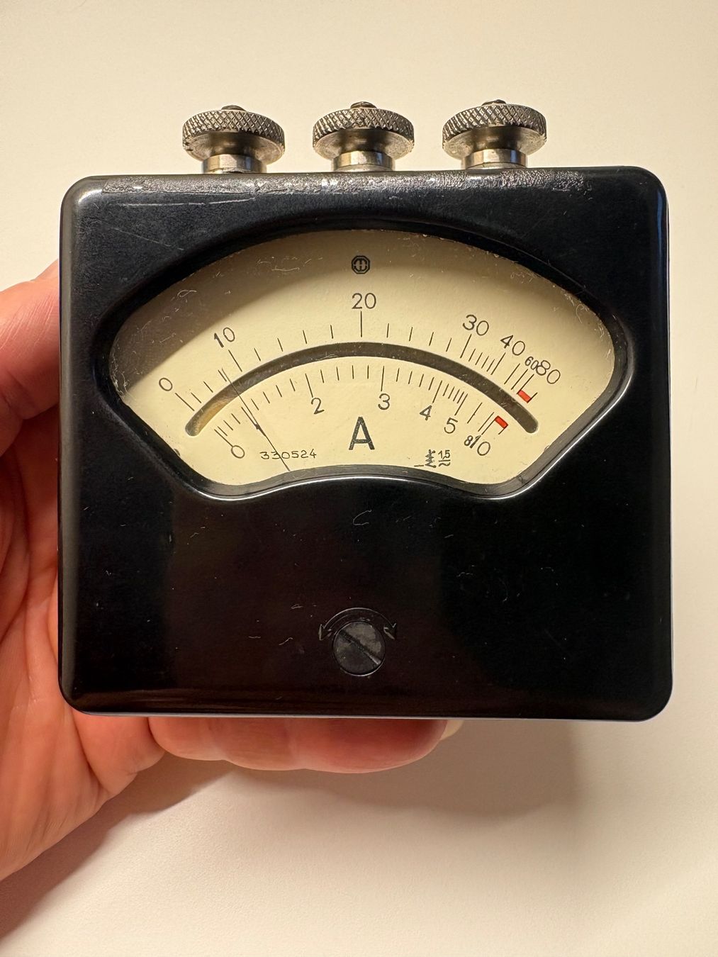 Misurare: Ampere Messgerät aus den 50er/60ern – Usato da Schaffhausen venduto da Simmel80