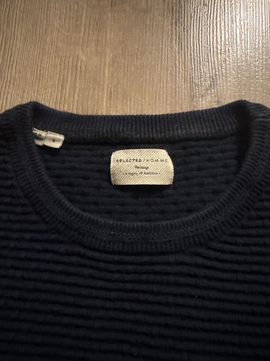 Maglioni & Felpe: Sweatshirt Selected Homme Navy Gr. S – Usato da Salmsach venduto da kim_686b 1