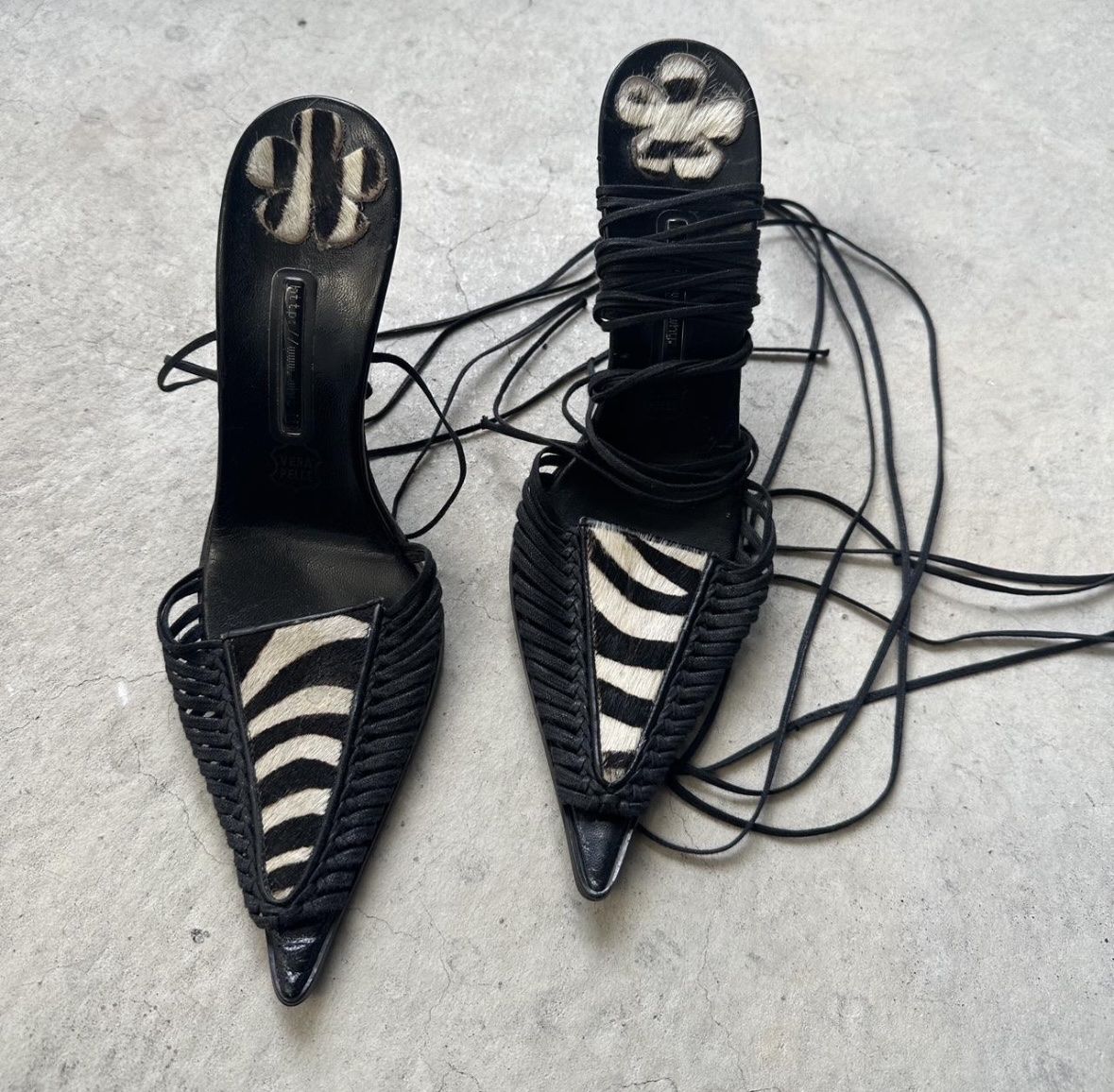 Scarpe da donna: Vintage Zebra Heels – Usato da Zürich venduto da amsae