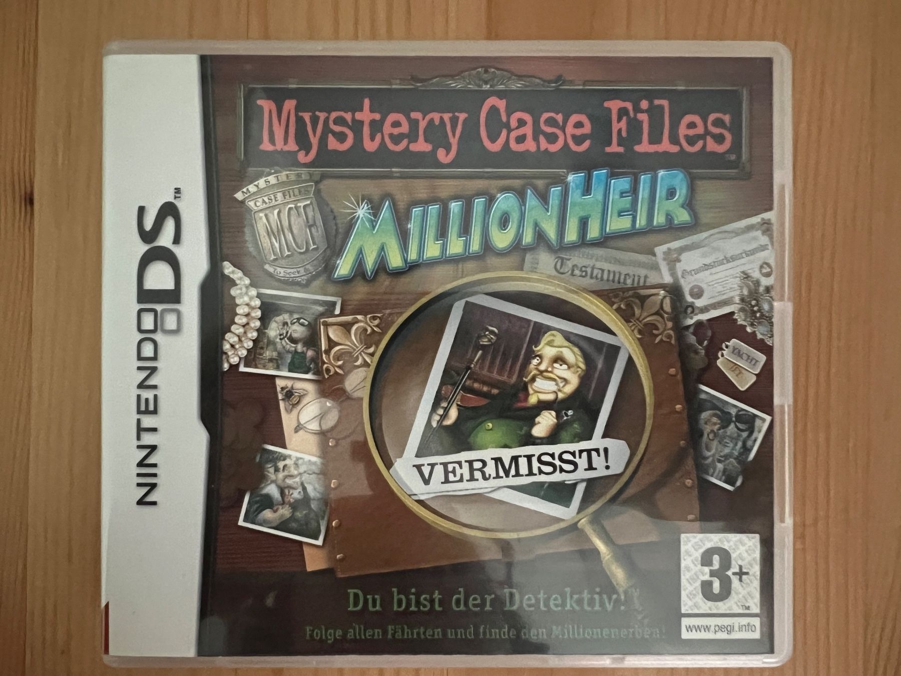 Nintendo Giochi: DS Mystery Case Files MillionHeir – Usato da st.gallen venduto da SoCre75