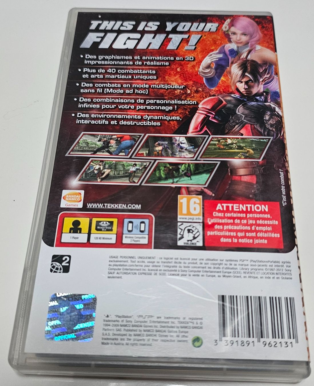 Sony Giochi: PSP Spiel - Tekken 6 – Usato da La Garde venduto da The_Hammer76 1