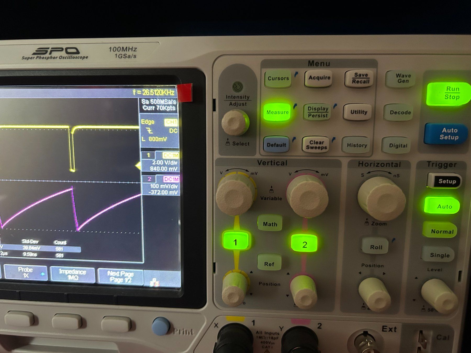 Misurare: SIGLENT SDS 1102X – Usato da Sils im Domleschg venduto da Mattangs 3