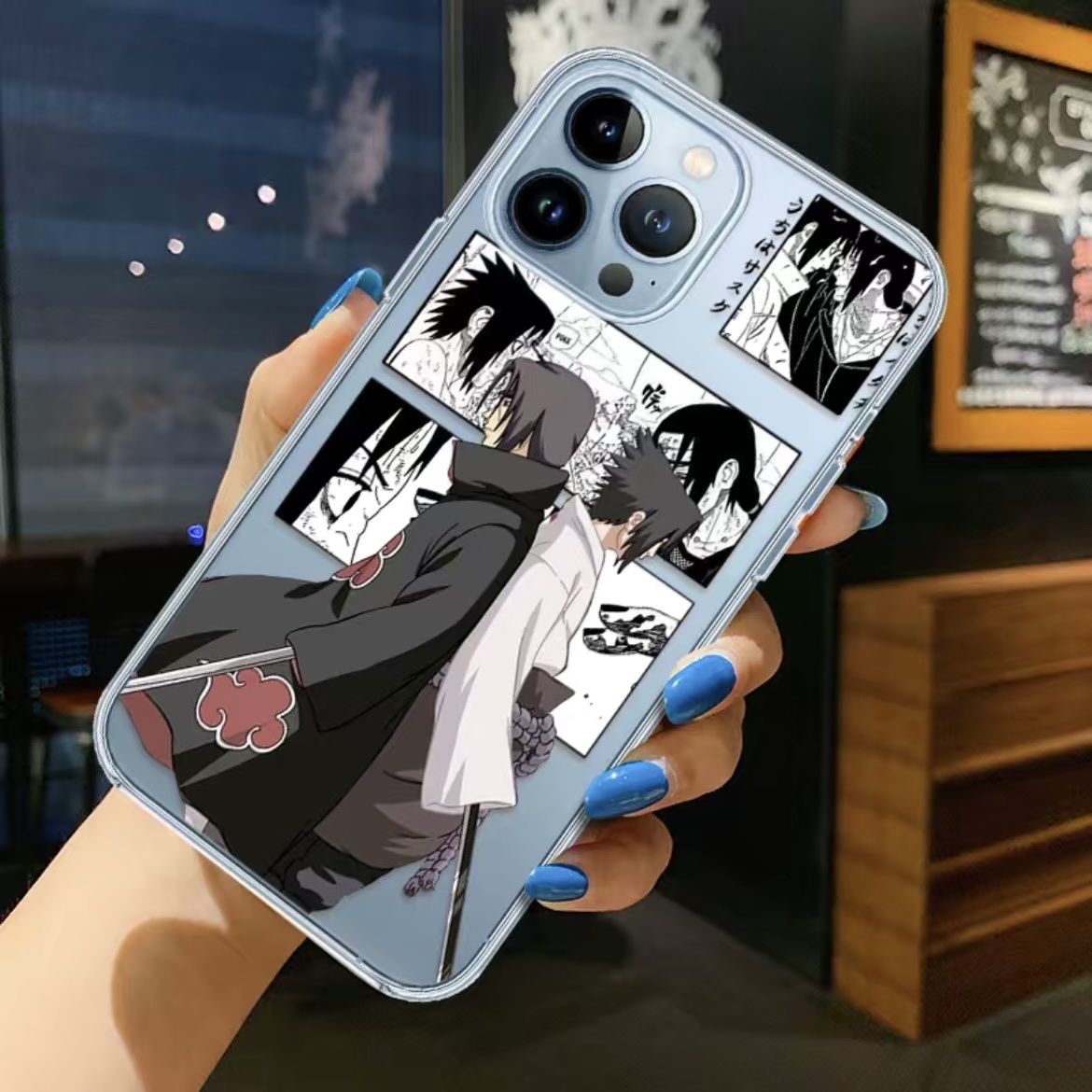 Apple Cover & Protezioni schermo: Sasuke / Itachi iPhone 14 Pro Schutzhülle - NEU! – Nuovo e nell'imballaggio originale da Emmenbrücke venduto da Umbrella.Corporation
