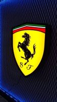 Ferrari Led Wandleuchte | Ferrari Leuchtreklame für Dekor